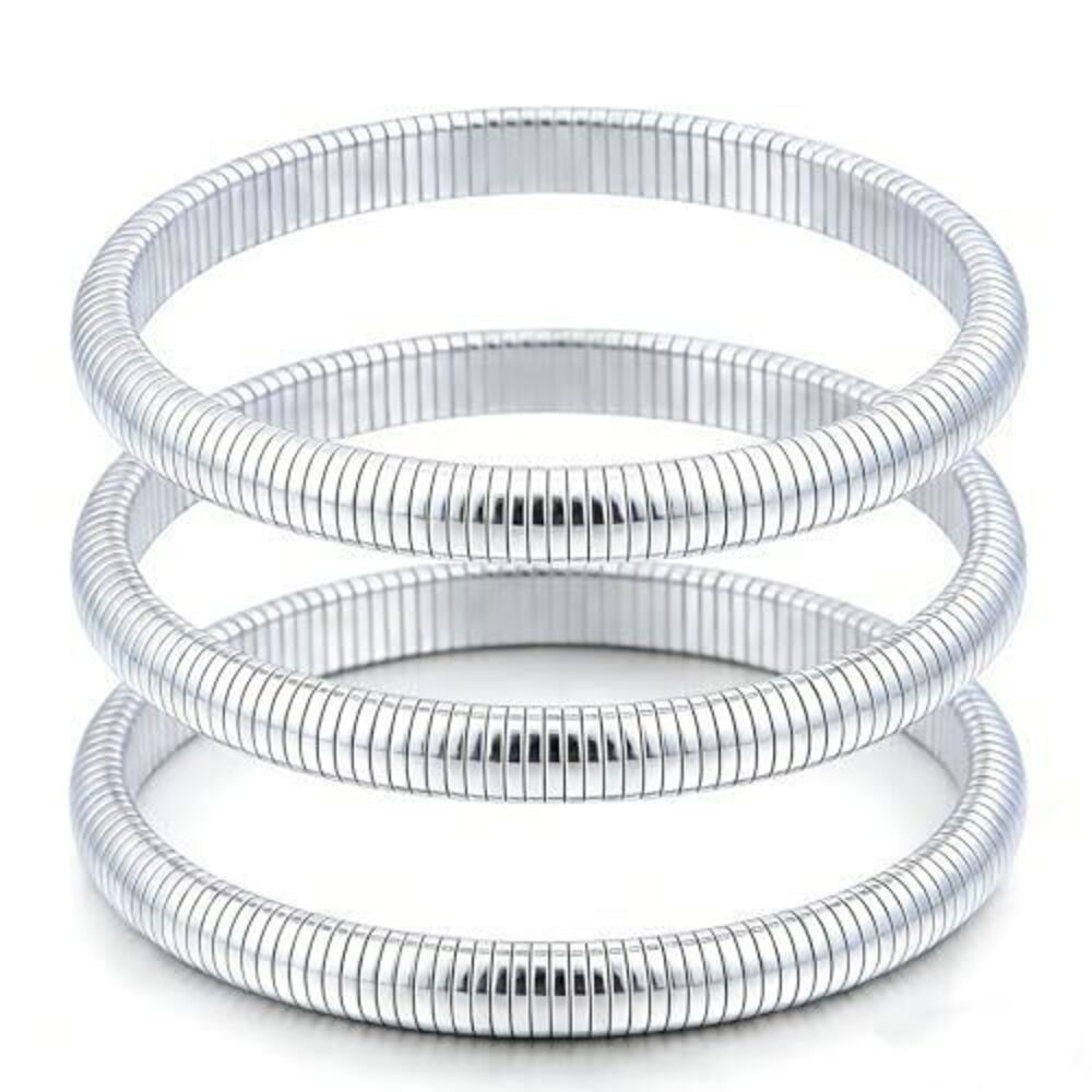 1165 18K Gold Plated Bracelets Gold Bangles Chunky Bangle Bracelets Stack